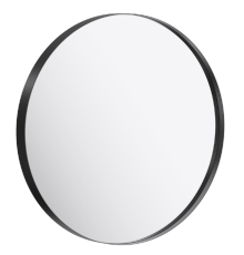 Зеркало Aqwella RM в металлической раме 600 мм черный RM0206BLK
