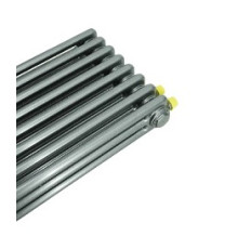 Радиатор стальной трубчатый Arbonia 2180 6 секций 1800x270 мм нижнее подключение № 69 Anthrazit metallic 2180/06№69ventilobenAME