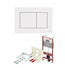 Комплект инсталляции 4 в 1 TECE TECEbase с панелью TECEnow белый матовый K440417