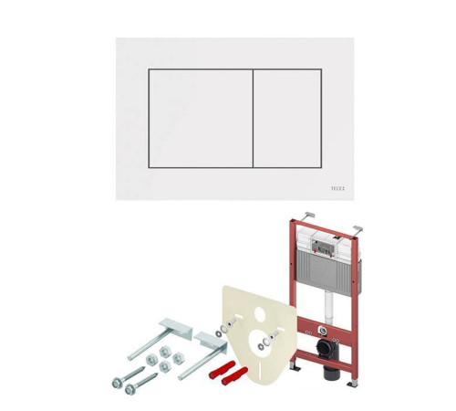 Комплект инсталляции 4 в 1 TECE TECEbase с панелью TECEnow белый матовый K440417