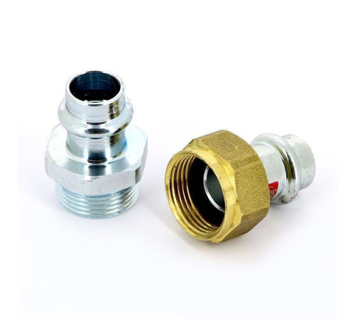 Муфта разъёмная пресс Viega Prestabo оцинкованная сталь 28 мм 559335