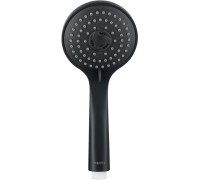 Ручной душ Aquanet Вега 3jet матовый черный AQ2003MB