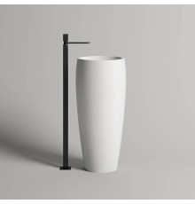 Раковина напольная Salini Armonia 203 47х47х90 см S-Sense с донным клапаном 130113G