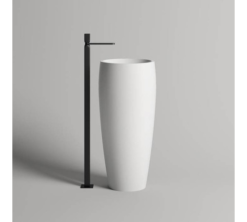 Раковина напольная Salini Armonia 203 47х47х90 см S-Sense с донным клапаном 130113G