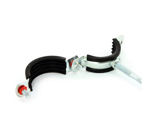 Хомут сантехнический Uni-Fitt 1 1/4 (40-45 мм) с резиновым уплотнителем и шпилькой 850U5800