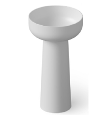 Раковина напольная DEA Design Pedestal Basin 480х480х880 мм белый матовый DD202748018