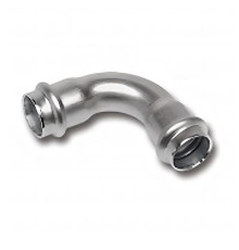 Отвод 90° SANHA NiroPress AISI 316L ВПр-ВПр 54 мм 69002A54.3