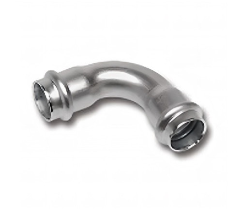 Отвод 90° SANHA NiroPress AISI 316L ВПр-ВПр 54 мм 69002A54.3