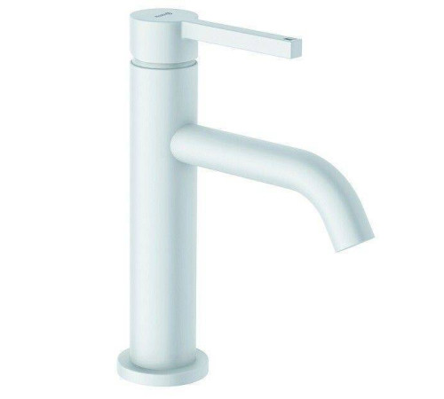 Смеситель для раковины Kludi Nova Fonte Pura XL однорычажный белый матовый 202885315