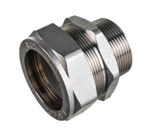 Переходник Lavita наружная резьба 40х1 1/2 никелированный V/S40*11/2HPникель