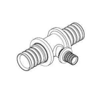 Тройник REHAU RAUTITAN MX 32-20-32 латунь 11080651001