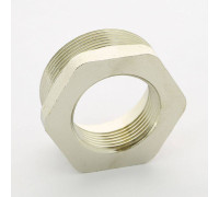 Футорка НВ Uni-Fitt 2x1 1/4 никелированная 604N7500