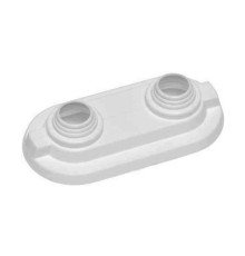 Накладка декоративная REHAU для 2 трубок Ø 15 мм 12686741001