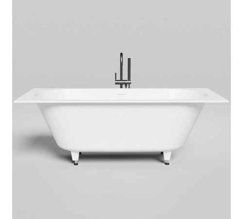 Ванна встраиваемая Salini Ornella Axis Kit 170 170х70х60 см S-Sense белый матовый 104723M