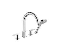 Смеситель на борт ванны Hansgrohe Vernis Shape на 4 отверстия внешняя часть 71459000