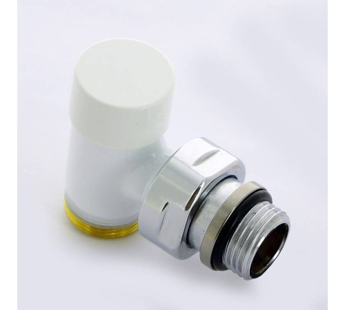 Вентиль обратный Carlo Poletti Compact угловой НН 1/2 x M24x19 белый V150211E