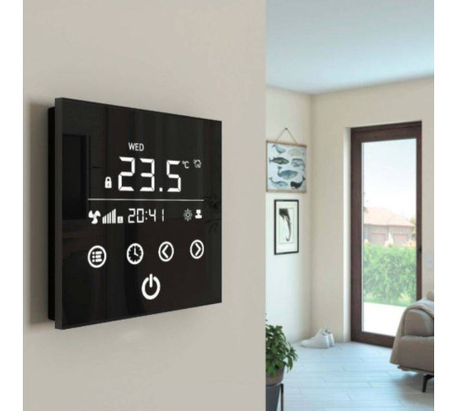 Регулятор электронный программный Varmann Vartronic сенсорный черный 703101