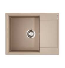Кухонная мойка Omoikiri Daisen 65T SA Tetogranit 65х51 см крыло справа бежевый 4993520