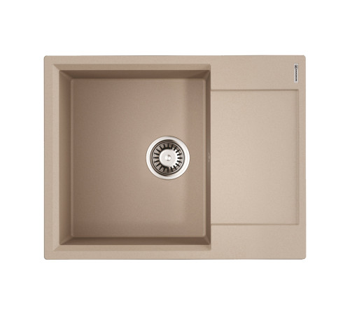 Кухонная мойка Omoikiri Daisen 65T SA Tetogranit 65х51 см крыло справа бежевый 4993520