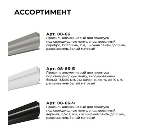 Короб для плинтусов Apeyron Electrics 08-66