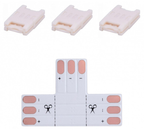 Соединитель лент T-образный жесткий Apeyron Electrics 09-101