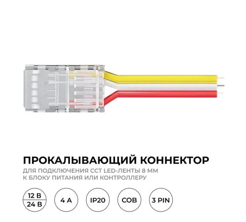 Заглушка для лент Apeyron Electrics 09-116