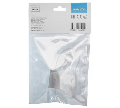 Соединитель с блоком питания с разъемом 'МАМА' Apeyron Electrics 09-25