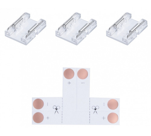 Соединитель лент T-образный жесткий Apeyron Electrics 09-96