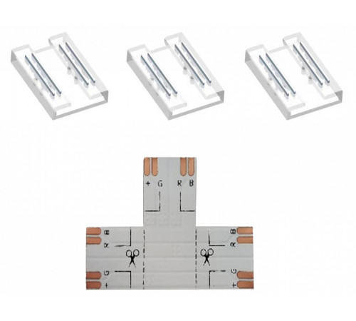 Соединитель лент T-образный жесткий Apeyron Electrics 09-98