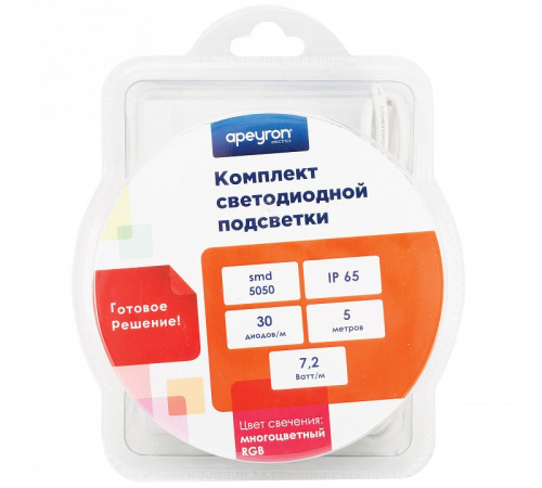 Комплект с лентой светодиодной Apeyron Electrics 10-03