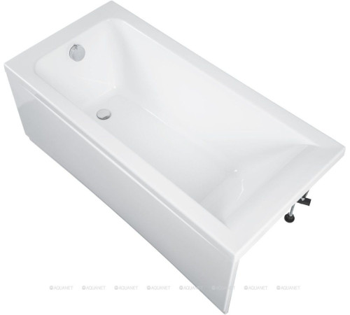 Акриловая ванна Aquanet Aura 145x70 см с каркасом 00362709