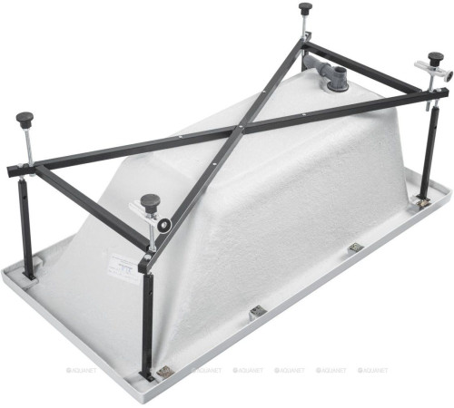 Акриловая ванна Aquanet Aura 145x70 см с каркасом 00362709