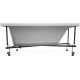 Акриловая ванна Aquanet Aura 145x70 см с каркасом 00362709