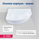 Акриловая ванна Aquanet JERSEY 170x90 L левая в комплекте 00205405