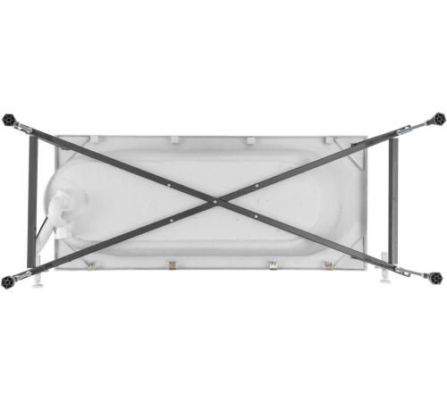 Ванна акриловая Aquanet Nexus 165x70 в комплекте 00362753