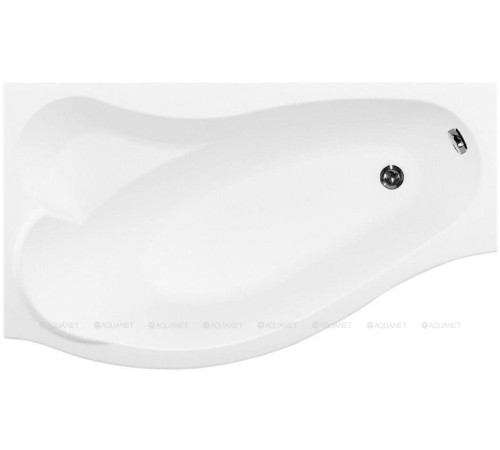 Ванна акриловая Aquanet Palma 170x90 L левая 00204022