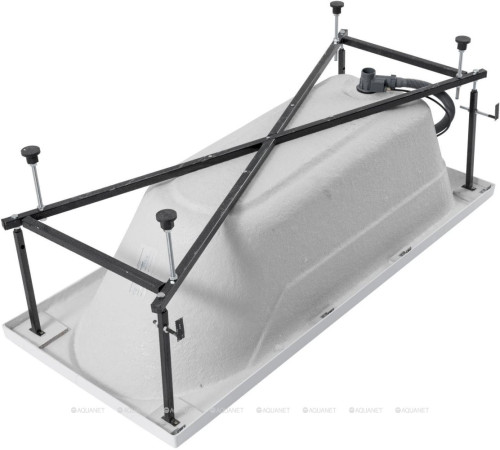 Ванна акриловая Aquanet West 160x70 см в комплекте 00205564