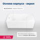 Ванна акриловая Aquanet West 160x70 см в комплекте 00205564