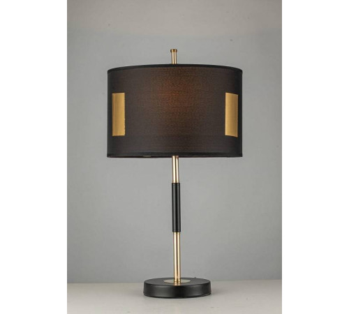 Настольная лампа декоративная Arti Lampadari Oggebio Oggebio E 4.1.T2 BKG