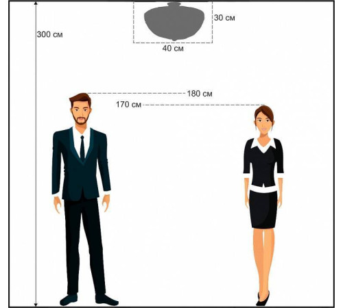 Люстра на штанге Arti Lampadari Pera Pera E 1.3.40.100 MA