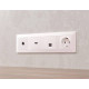 Рамка на 4 поста Ambrella Volt Line AF110204
