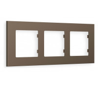 Рамка на 3 поста Ambrella Volt Qubi AF250633