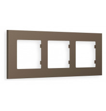 Рамка на 3 поста Ambrella Volt Qubi AF250633