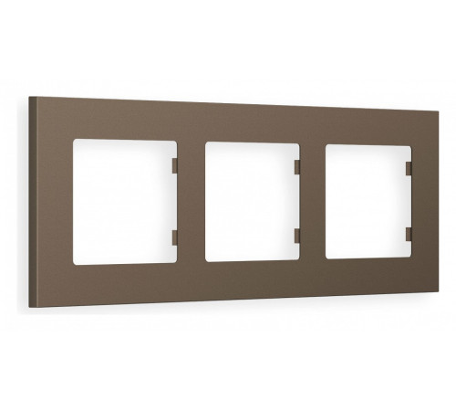 Рамка на 3 поста Ambrella Volt Qubi AF250633