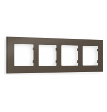 Рамка на 4 поста Ambrella Volt Qubi AF250634