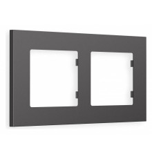 Рамка на 2 поста Ambrella Volt Qubi AF250652