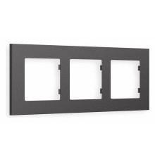 Рамка на 3 поста Ambrella Volt Qubi AF250653