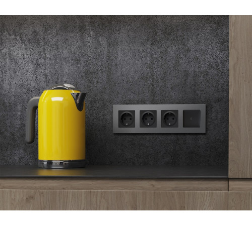 Рамка на 4 поста Ambrella Volt Qubi AF250654