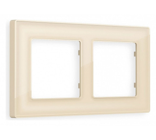 Рамка на 2 поста Ambrella Volt Arctic AF580302