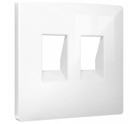 Накладка для розетки RJ-11 или RJ-45 Ambrella Volt ALFA AP1121